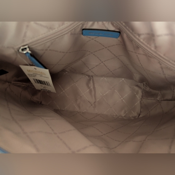 Michael Kors Charlotte Large Top Zip Shoulder Tote Bag Sth Pacific (NWT) - Picture 3 of 8